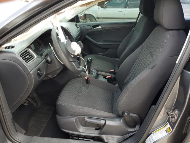 3VW1K7AJ2EM415448 - 2014 VOLKSWAGEN JETTA BASE 灰色 照片 7