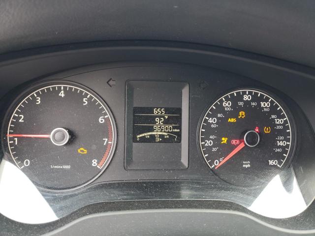 3VW1K7AJ2EM415448 - 2014 VOLKSWAGEN JETTA BASE 灰色 照片 9