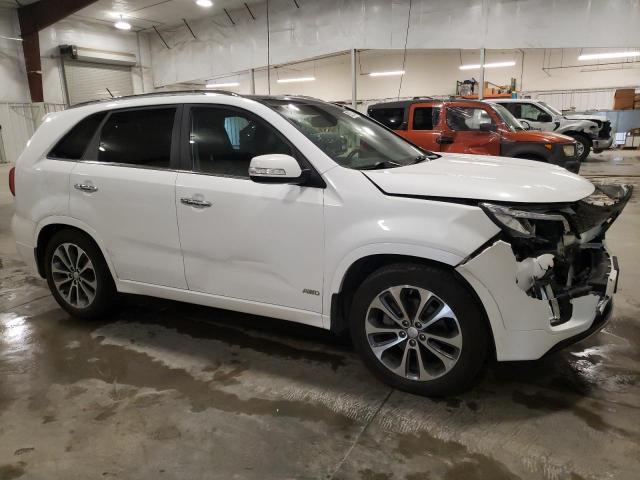 5XYKWDA74EG532024 - 2014 KIA SORENTO SX WHITE photo 4