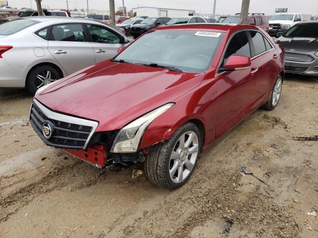 1G6AC5SX4D0125580 - 2013 CADILLAC ATS PERFORMANCE BURGUNDY photo 1