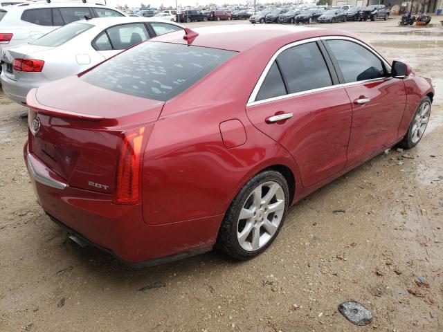 1G6AC5SX4D0125580 - 2013 CADILLAC ATS PERFORMANCE BURGUNDY photo 3