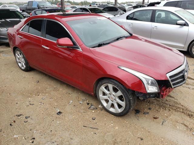 1G6AC5SX4D0125580 - 2013 CADILLAC ATS PERFORMANCE BURGUNDY photo 4