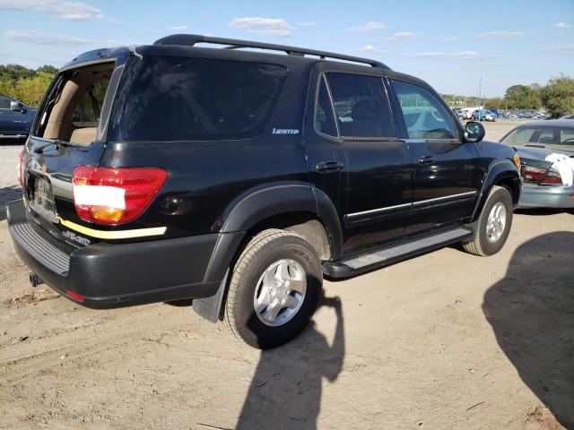 5TDBT48A01S014029 - 2001 TOYOTA SEQUOIA LIMITED BLACK photo 3