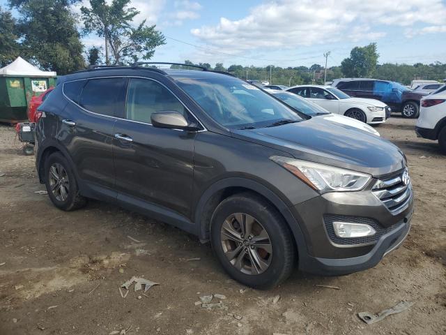 5XYZU3LB4EG207406 - 2014 HYUNDAI SANTA FE S BROWN photo 4