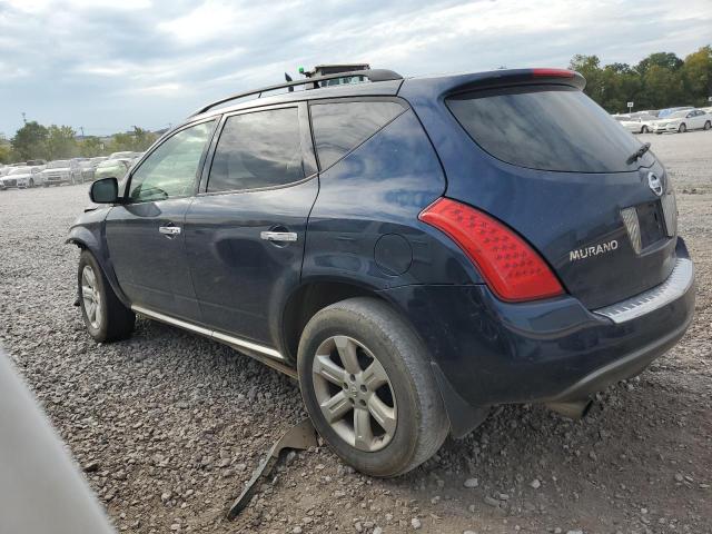 JN8AZ08T56W400686 - 2006 NISSAN MURANO SL BLUE photo 2