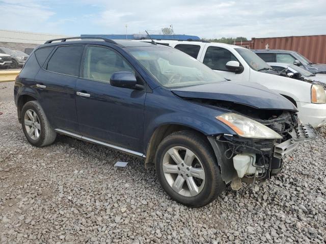 JN8AZ08T56W400686 - 2006 NISSAN MURANO SL BLUE photo 4