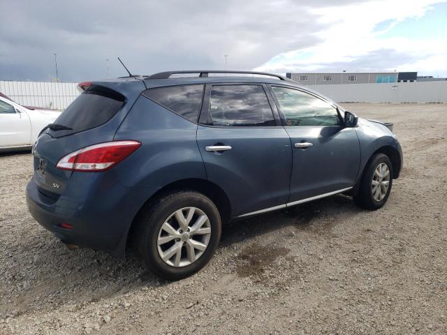 JN8AZ1MW4EW523822 - 2014 NISSAN MURANO S BLUE photo 3