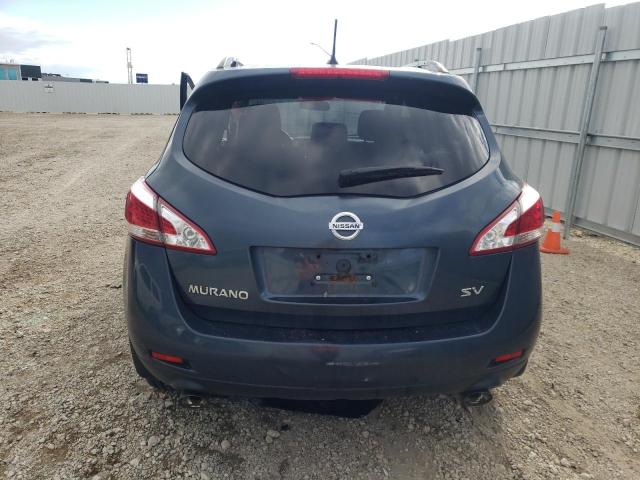 JN8AZ1MW4EW523822 - 2014 NISSAN MURANO S BLUE photo 6