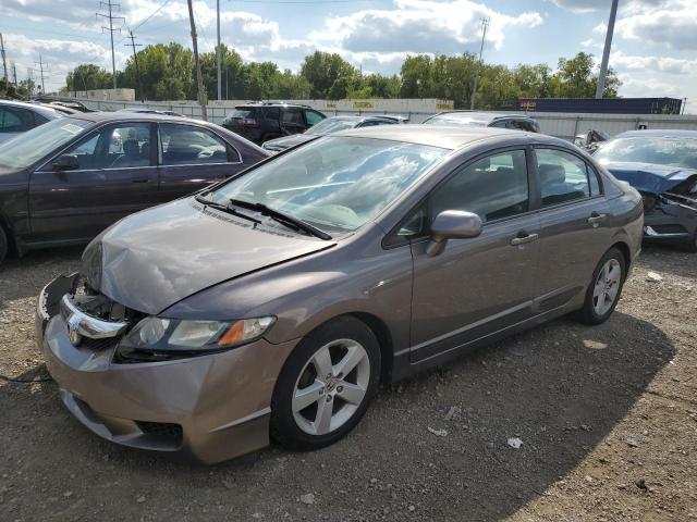 19XFA1F6XAE014635 - 2010 HONDA CIVIC LX-S Gris photo 1