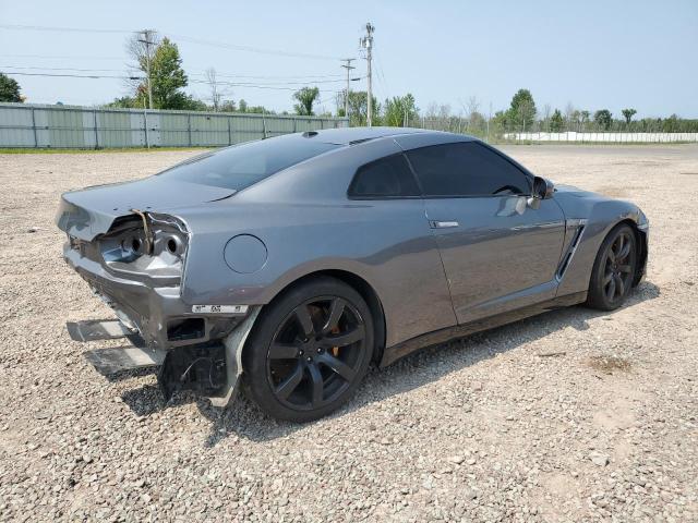 JN1AR54F09M251146 - 2009 NISSAN GT-R BASE GRAY photo 3