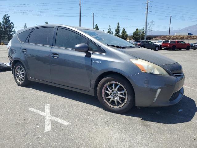 JTDZN3EU8E3296879 - 2014 TOYOTA PRIUS V GRAY photo 4