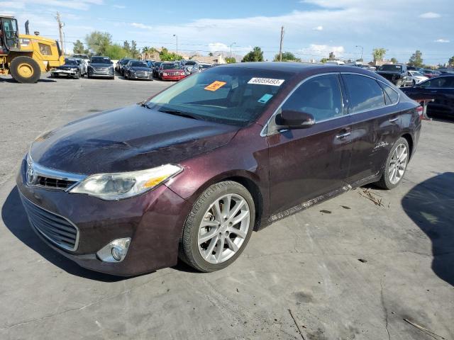 4T1BK1EB1EU112451 - 2014 TOYOTA AVALON BASE MAROON photo 1