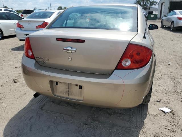 1G1AL55F577407585 - 2007 CHEVROLET COBALT LT BEIGE photo 6