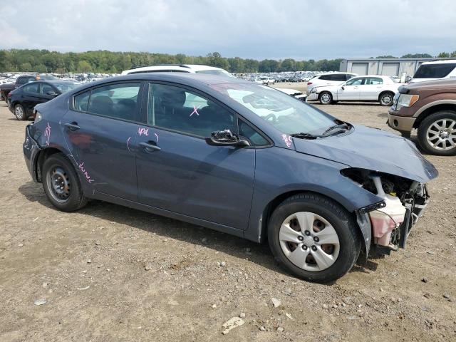 KNAFK4A60G5495244 - 2016 KIA FORTE LX BLUE photo 4