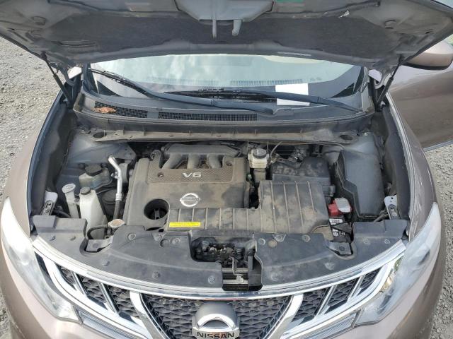 JN8AZ1MU8CW111012 - 2012 NISSAN MURANO S TAN photo 12