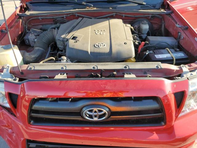 5TEJU62N88Z499419 - 2008 TOYOTA TACOMA DOUBLE CAB PRERUNNER RED photo 11