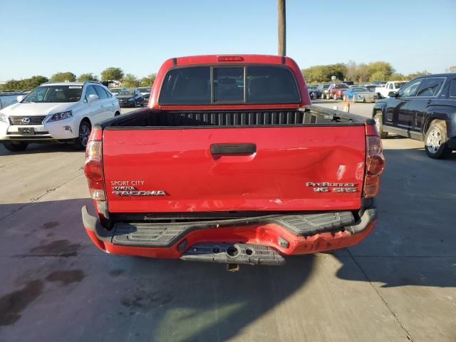 5TEJU62N88Z499419 - 2008 TOYOTA TACOMA DOUBLE CAB PRERUNNER RED photo 6