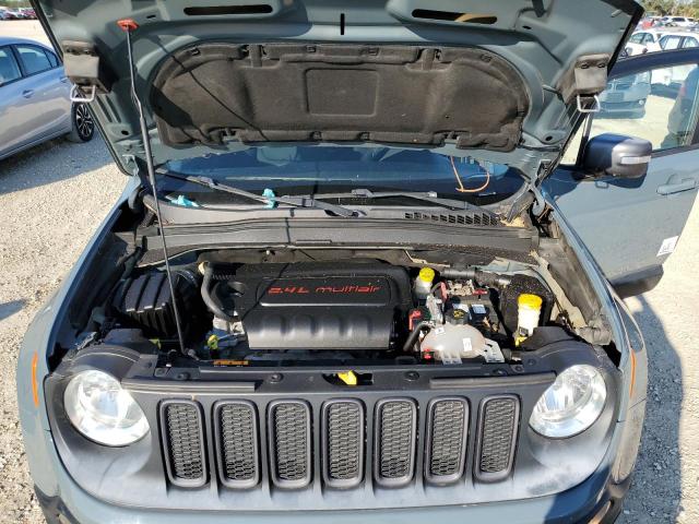 ZACCJBCTXFPC18073 - 2015 JEEP RENEGADE TRAILHAWK BLUE photo 12