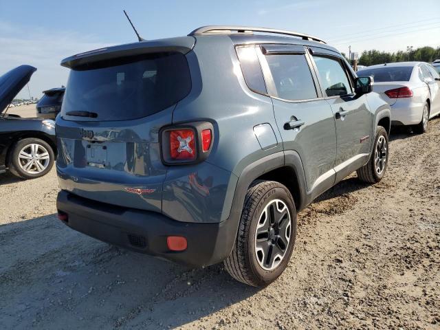 ZACCJBCTXFPC18073 - 2015 JEEP RENEGADE TRAILHAWK BLUE photo 3