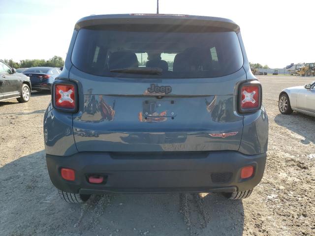 ZACCJBCTXFPC18073 - 2015 JEEP RENEGADE TRAILHAWK BLUE photo 6