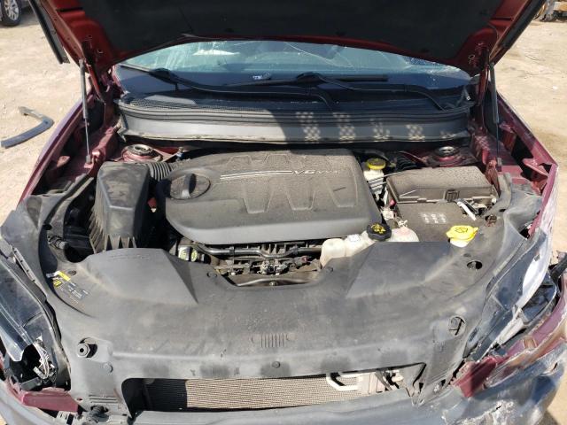 1C4PJMBX2KD101050 - 2019 JEEP CHEROKEE TRAILHAWK Bordo foto 12