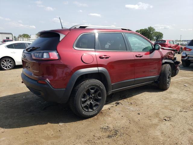 1C4PJMBX2KD101050 - 2019 JEEP CHEROKEE TRAILHAWK Bordo foto 3