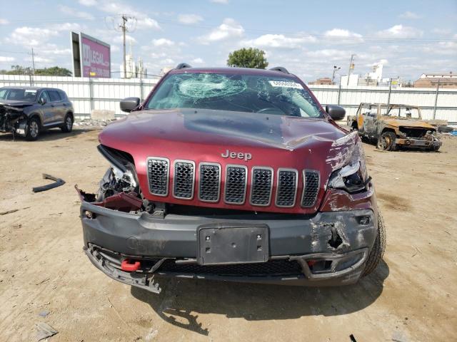 1C4PJMBX2KD101050 - 2019 JEEP CHEROKEE TRAILHAWK Bordo foto 5