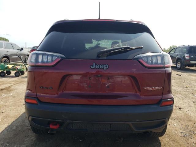 1C4PJMBX2KD101050 - 2019 JEEP CHEROKEE TRAILHAWK Bordo foto 6