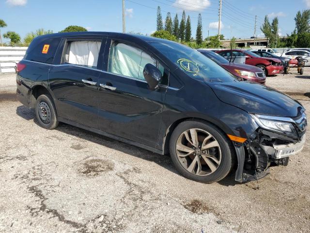 5FNRL6H93JB042069 - 2018 HONDA ODYSSEY ELITE Gris foto 4