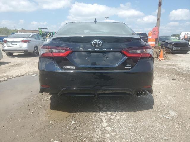 4T1T11BK4RU120965 - 2024 TOYOTA CAMRY SE NIGHT SHADE BLACK photo 6