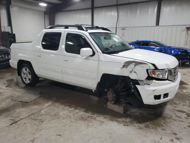 5FPYK1F50EB002076 - 2014 HONDA RIDGELINE RTL WHITE photo 4