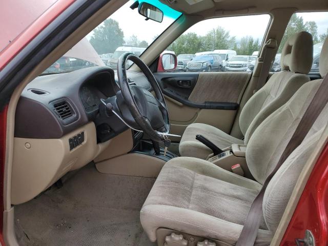 JF1SF65532H707487 - 2002 SUBARU FORESTER S RED photo 7