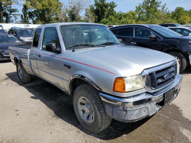 1FTYR14U25PB08341 - 2005 FORD RANGER SUPER CAB GRAY photo 4