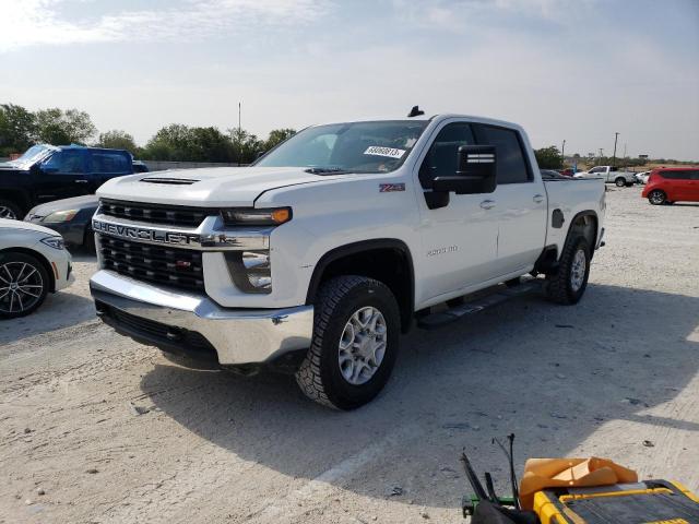 1GC1YNEY7LF263693 - 2020 CHEVROLET SILVERADO K2500 HEAVY DUTY LT WHITE photo 1