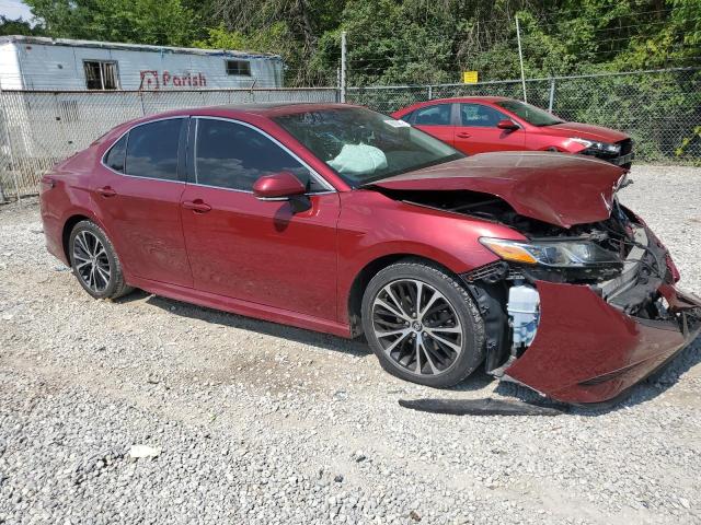 4T1B11HK4JU602603 - 2018 TOYOTA CAMRY L RED photo 4