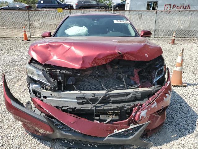 4T1B11HK4JU602603 - 2018 TOYOTA CAMRY L RED photo 5