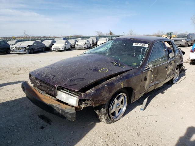 1G1BL52P7SR171472 - 1995 CHEVROLET CAPRICE / CLASSIC SS PURPLE photo 2