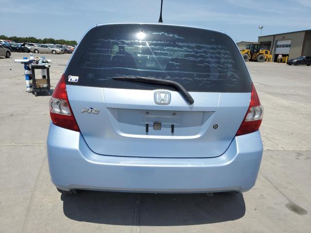 JHMGD38458S005043 - 2008 HONDA FIT BLUE photo 6