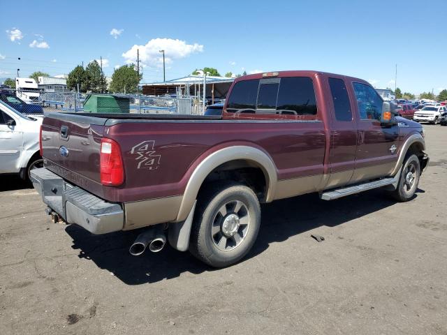 1FT7X2BT8BEA90954 - 2011 FORD F250 SUPER DUTY BURGUNDY photo 3