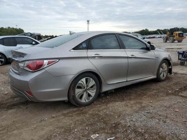 KMHEC4A49DA101796 - 2013 HYUNDAI SONATA HYBRID SILVER photo 3