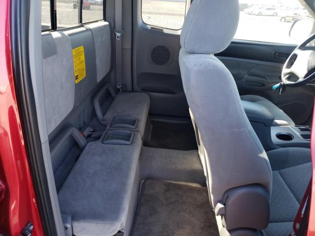 5TETX22N98Z545557 - 2008 TOYOTA TACOMA ACCESS CAB წითელი ფოტო 10