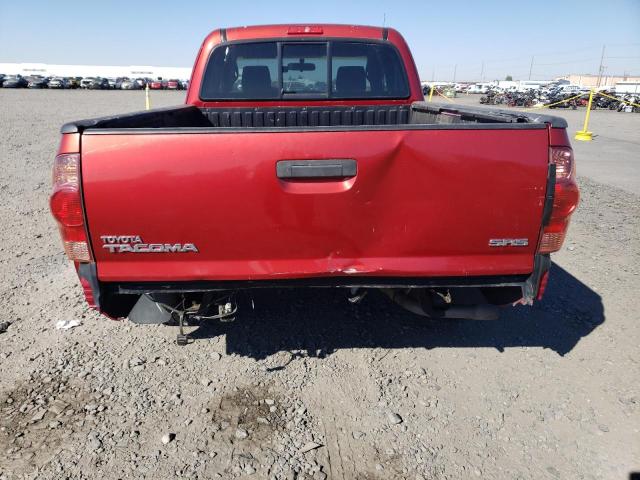 5TETX22N98Z545557 - 2008 TOYOTA TACOMA ACCESS CAB წითელი ფოტო 6