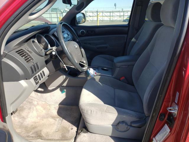 5TETX22N98Z545557 - 2008 TOYOTA TACOMA ACCESS CAB წითელი ფოტო 7