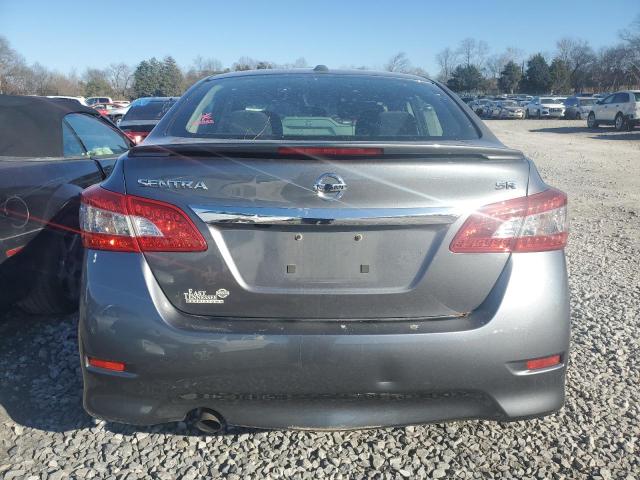 3N1AB7AP9FY308756 - 2015 NISSAN SENTRA S GRAY photo 6