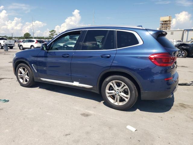 5UXTR7C55KLF32091 - 2019 BMW X3 SDRIVE30I BLUE photo 2