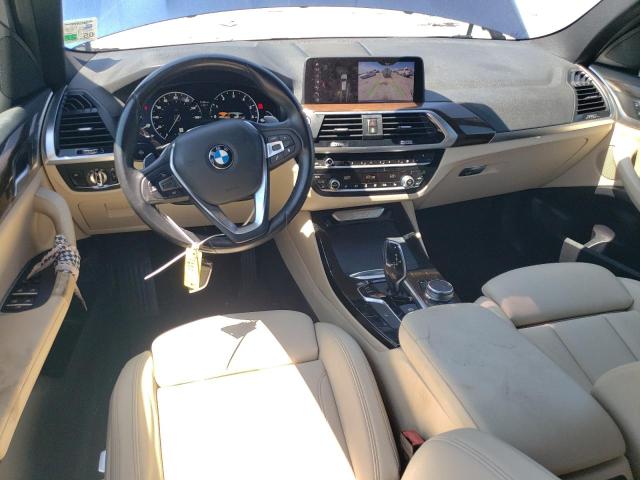 5UXTR7C55KLF32091 - 2019 BMW X3 SDRIVE30I BLUE photo 8