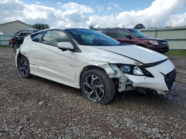 JHMZF1D64GS000817 - 2016 HONDA CR-Z EX WHITE photo 4