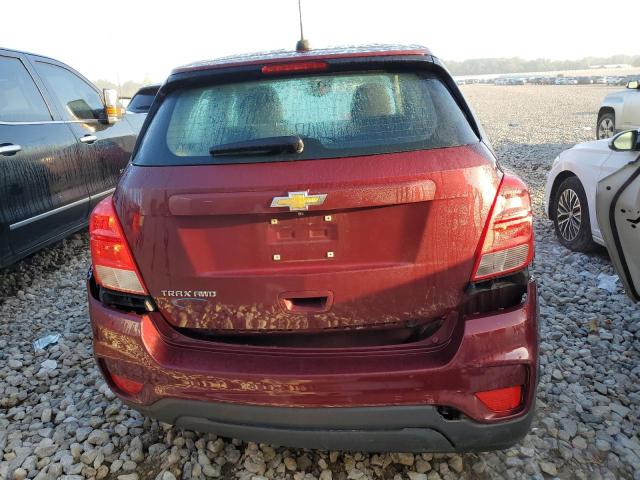 3GNCJNSB2HL273520 - 2017 CHEVROLET TRAX LS BURGUNDY photo 6