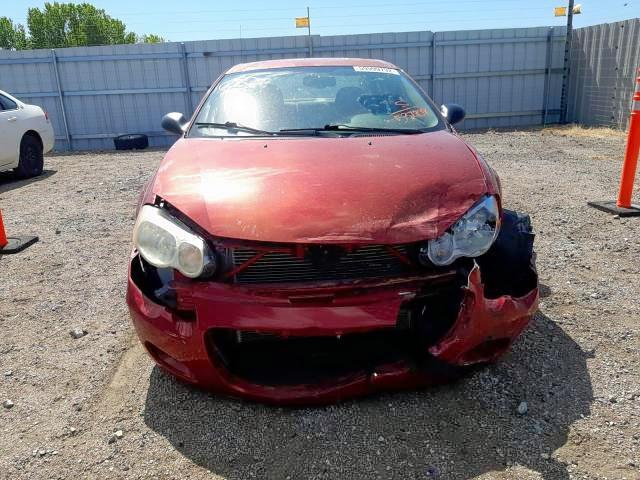 1C3EL56R45N537808 - 2005 CHRYSLER SEBRING TOURING MAROON photo 9