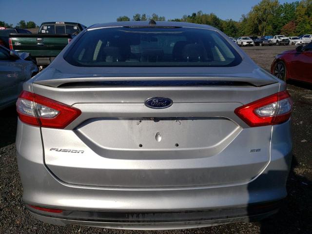 1FA6P0H77E5380252 - 2014 FORD FUSION SE SILVER photo 6